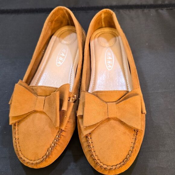 HAHA BOWNOT SLIP-ON STYLE WOMEN'S FLAT SHOE G1 - Picture 3 of 15